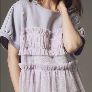 NWT ANTHROPOLOGIE Lavender Women's Top